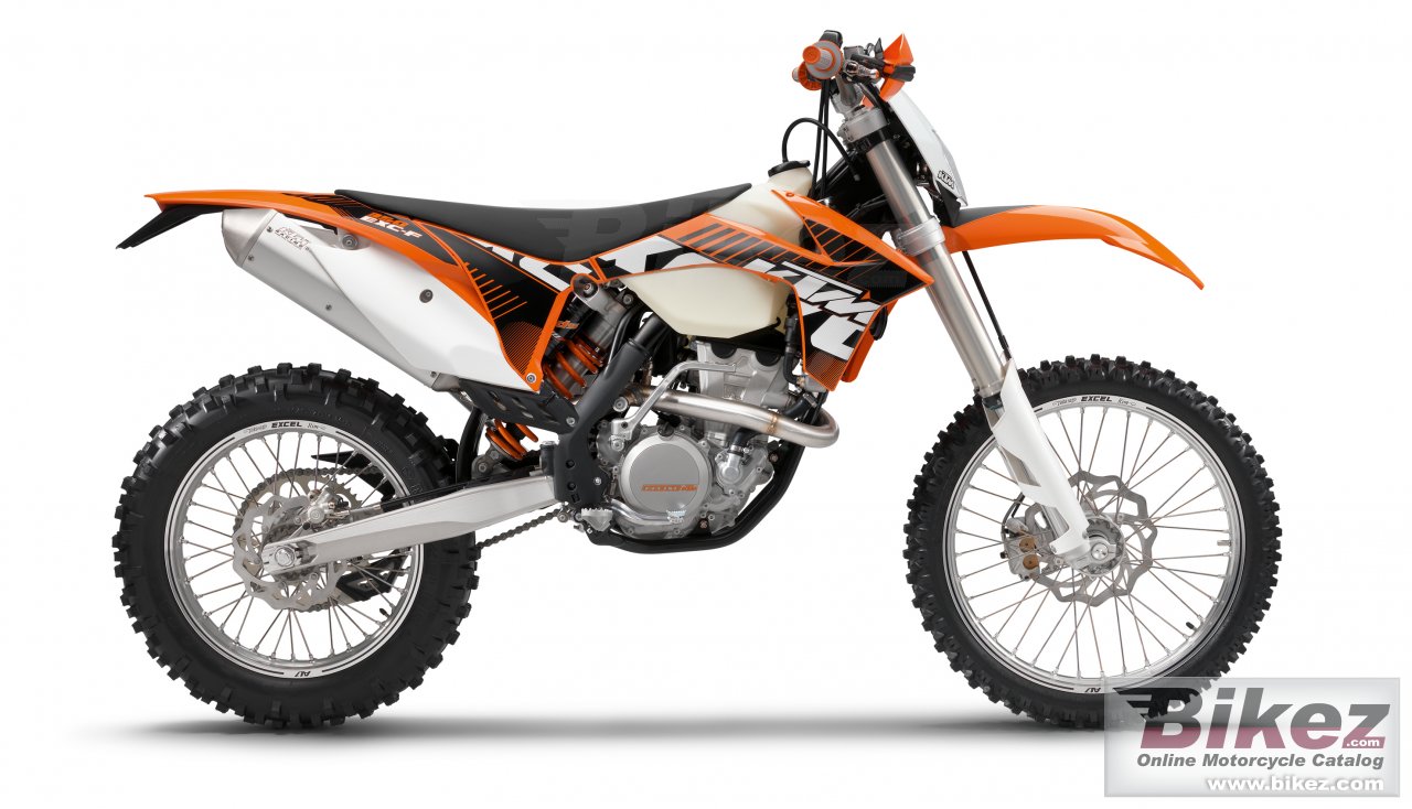 Big KTM 350 exc-f picture and wallpaper from Bikez.com